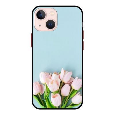 Husa IPhone 14 Plus, Protectie AntiShock, Tulips
